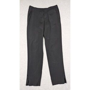 Athleta Women Pants Size 2 Brooklyn Mid Rise Ankle Rib‎ Knit Waist Tapered